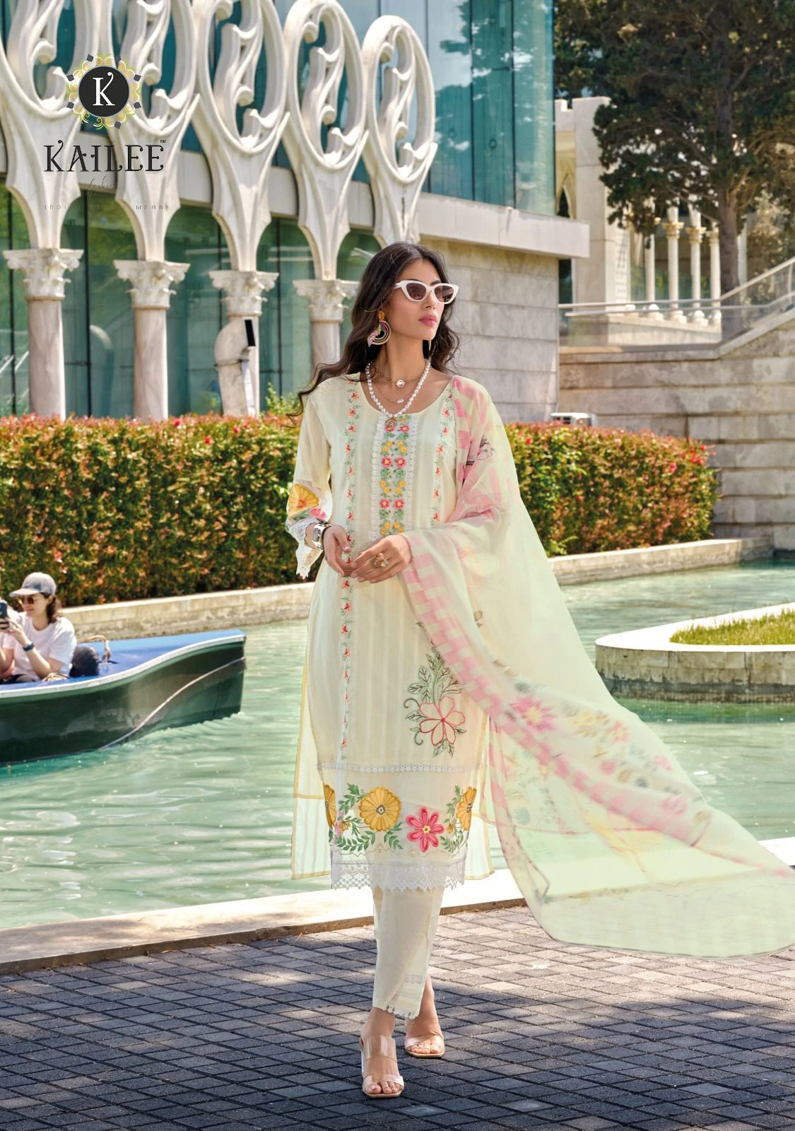 Kailee Fashion Sanj- E- Shrungar Vol 2 Pure Cotton Wholesale Fancy Readymade Salwar Suit Catalog — Wholesale Readymade Suit, Kailee Fashion wholesale from Surat - Gallery Image 6